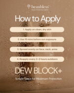 Beaubless Rice Water Sunscreen | SPF 50 UV Protection - Image 6